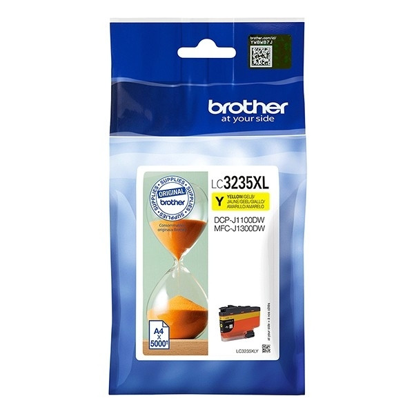 Brother LC-3235XLY inktcartridge geel hoge capaciteit (origineel) LC3235XLY 051200 - 1