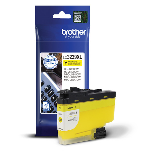 Brother LC-3239XLY inktcartridge geel hoge capaciteit (origineel) LC3239XLY 905732 - 1