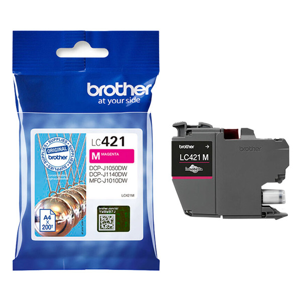 Brother LC-421M inktcartridge magenta (origineel) LC-421M 905779 - 1