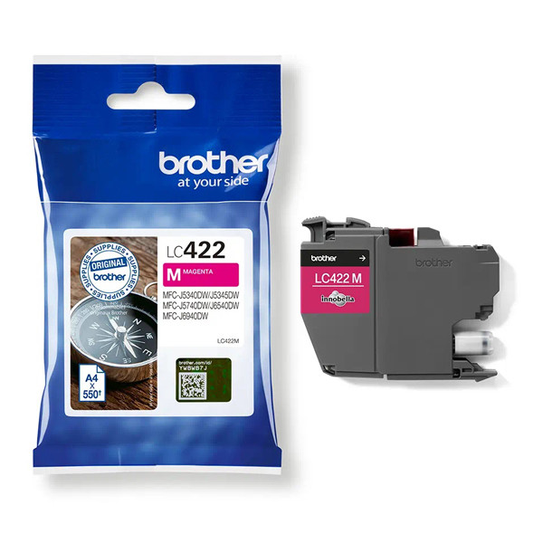 Brother LC-422M inktcartridge magenta (origineel) LC-422M 905061 - 1