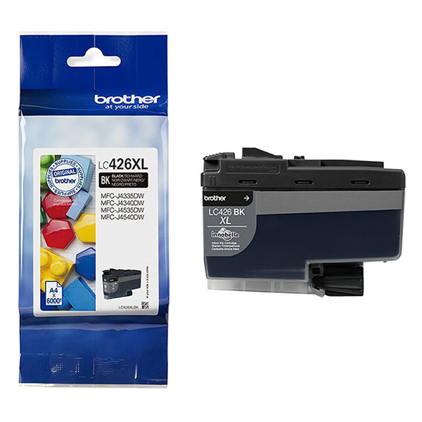 Brother LC-426XLBK inktcartridge zwart hoge capaciteit (origineel) LC426XLBK 904829 - 1