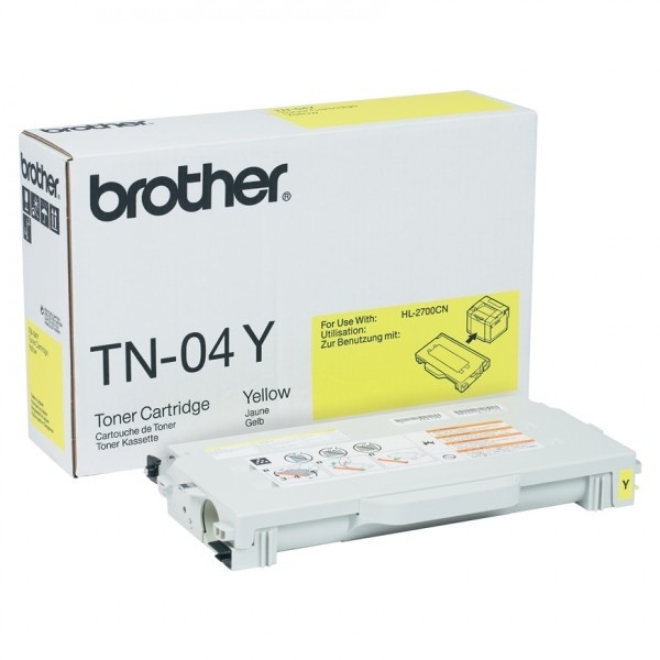 Brother TN-04Y toner geel (origineel) TN04Y 029790 - 1