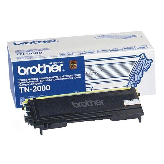 Brother TN-2000 toner zwart (origineel) TN2000 029990 - 1