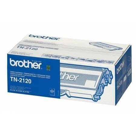 Brother TN-2120 toner zwart hoge capaciteit (origineel) TN2120 900909 - 1