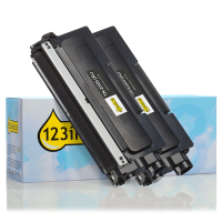 Brother TN-2320 toner zwart extra hoge capaciteit dubbelpak (123inkt huismerk)