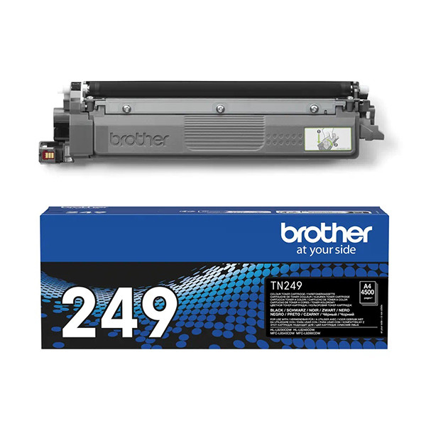 Brother TN-249BK toner zwart extra hoge capaciteit (origineel) TN249BK 906048 - 1