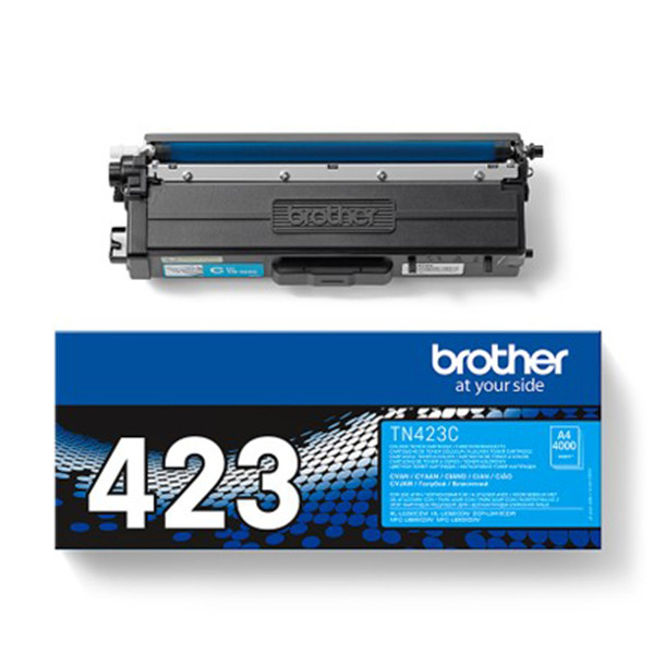 Brother TN-423C toner cyaan hoge capaciteit (origineel) TN423C 904058 - 1