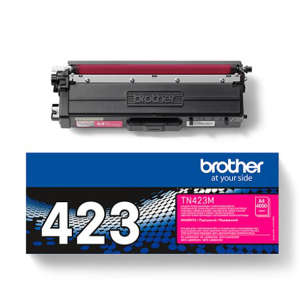 Brother TN-423M toner magenta hoge capaciteit (origineel) TN423M 903536 - 1