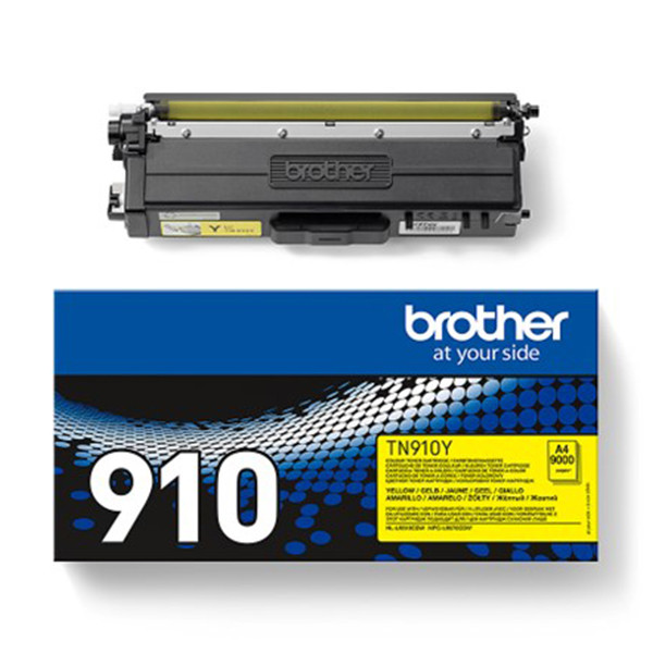 Brother TN-910Y toner geel extreem hoge capaciteit (origineel) TN910Y 902510 - 1