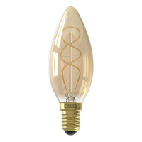 Calex E14 filament led-lamp kaars goud dimbaar 2.5W (15W) 1001002900 LCA00895