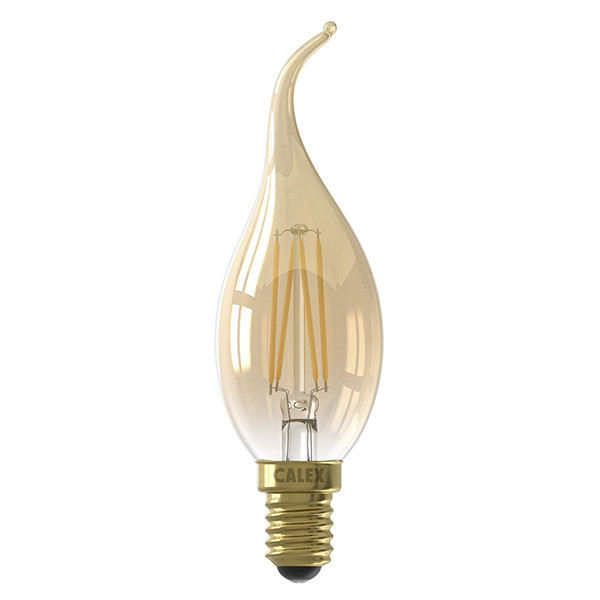 Calex E14 filament led-lamp sierkaars goud dimbaar 3.5W (25W) 1101005700 LCA00687 - 1