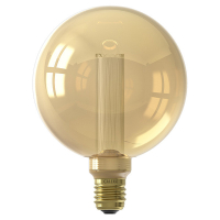 Calex E27 led-lamp globe G125 goud dimbaar 3.5W (15W) 473879 LCA00403