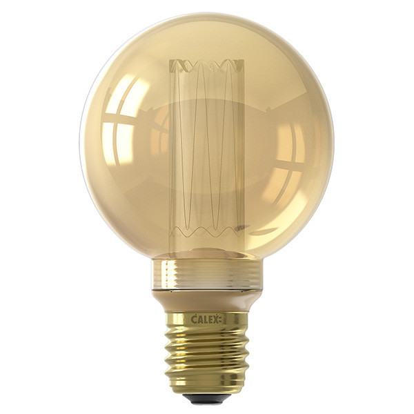 Calex E27 led-lamp globe G95 goud dimbaar 3.5W (15W) 421687 LCA00741 - 1