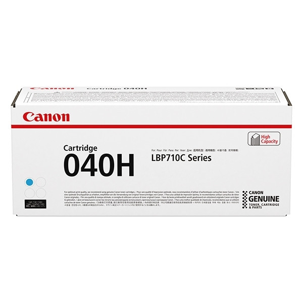 Canon 040H C toner cyaan hoge capaciteit (origineel) 0459C001 903311 - 1