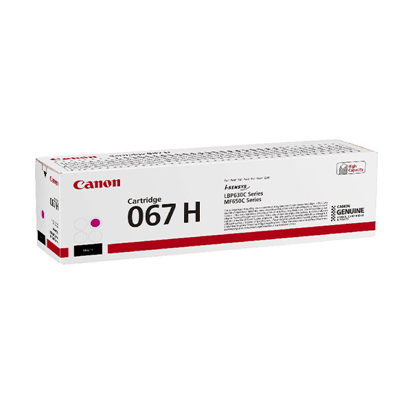 Canon 067H M toner magenta hoge capaciteit (origineel) 5104C002 905550 - 1