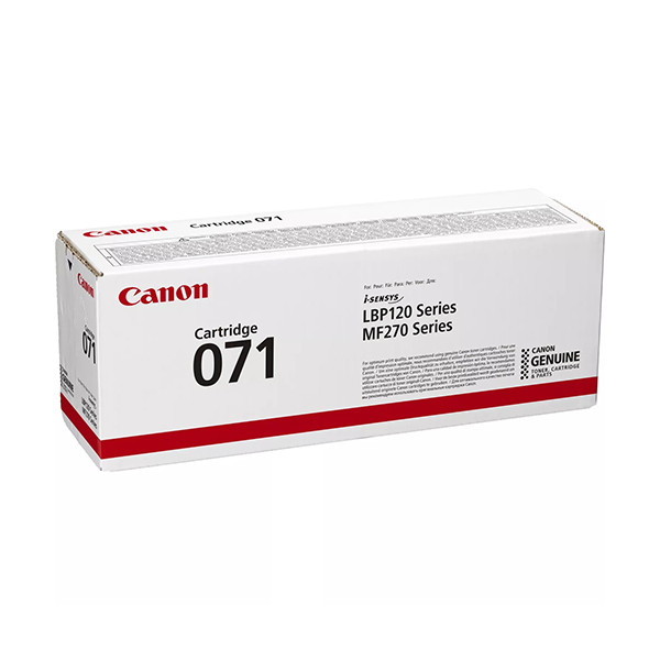 Canon 071 BK toner zwart (origineel) 5645C002 906095 - 1