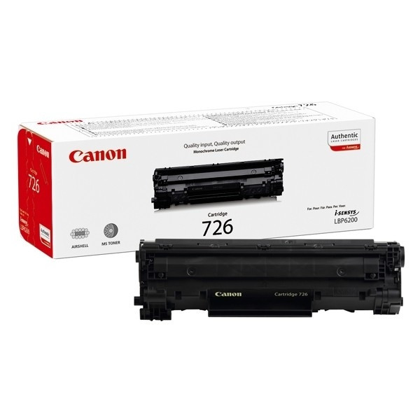 Canon 726 toner zwart (origineel) 3483B002 901204 - 1