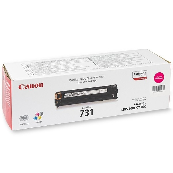 Canon 731M toner magenta (origineel) 6270B002 901124 - 1