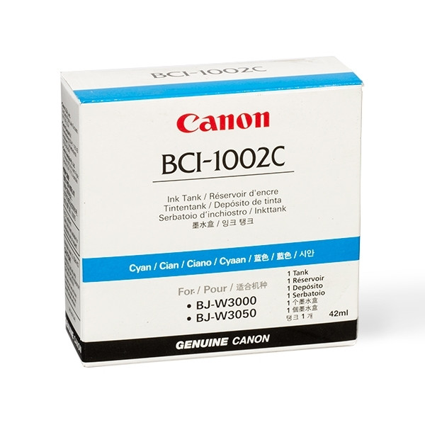 Canon BCI-1002C inktcartridge cyaan (origineel) 5835A001AA 903932 - 1