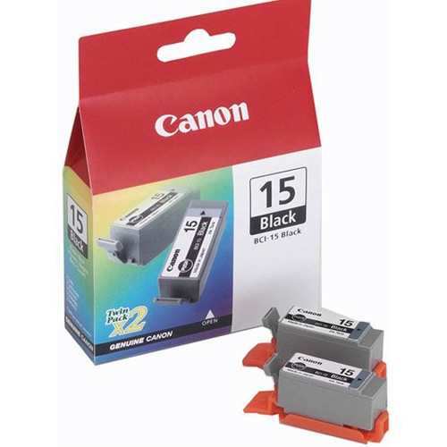 Canon BCI-15BK dubbel zwart (origineel) 8190A002 014040 - 1