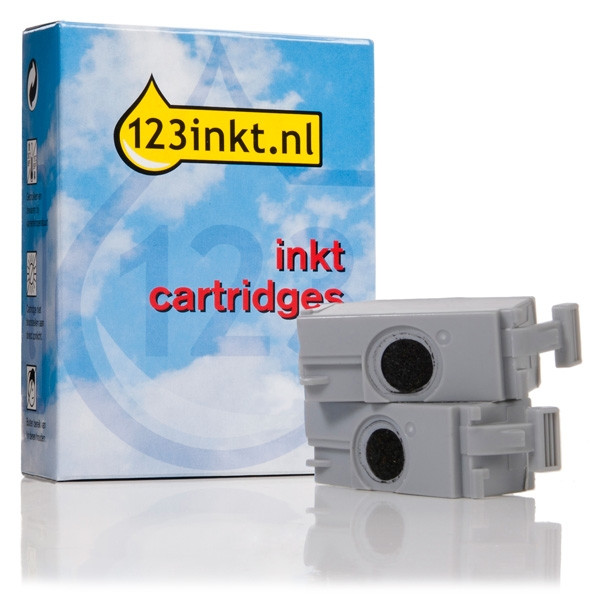 Canon BCI-15BK dubbelpak zwart (123inkt huismerk) 8190A002AAC 8190A002C 014041 - 1