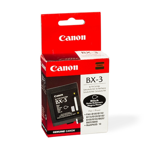 Canon BX-3 inktcartridge zwart (origineel) 0884A002AA 010020 - 1