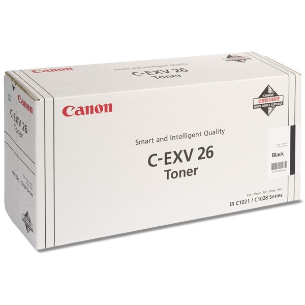Canon C-EXV 26 BK toner zwart (origineel) 1660B006 070870 - 1