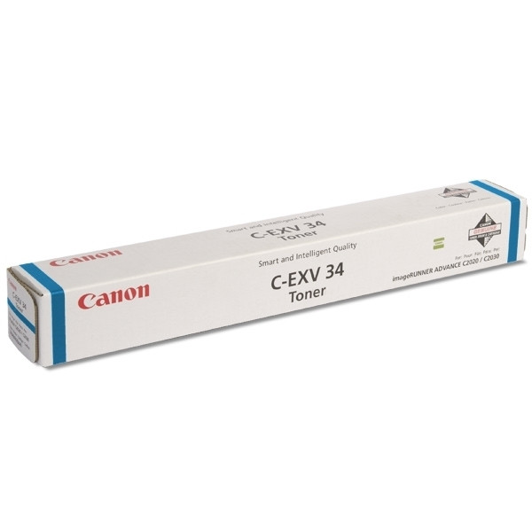 Canon C-EXV 34 C toner cyaan (origineel) 3783B002 070762 - 1