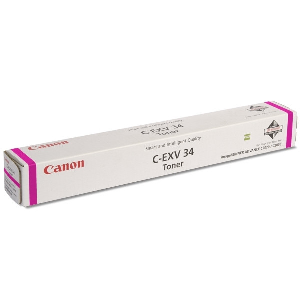 Canon C-EXV 34 M toner magenta (origineel) 3784B002 070764 - 1