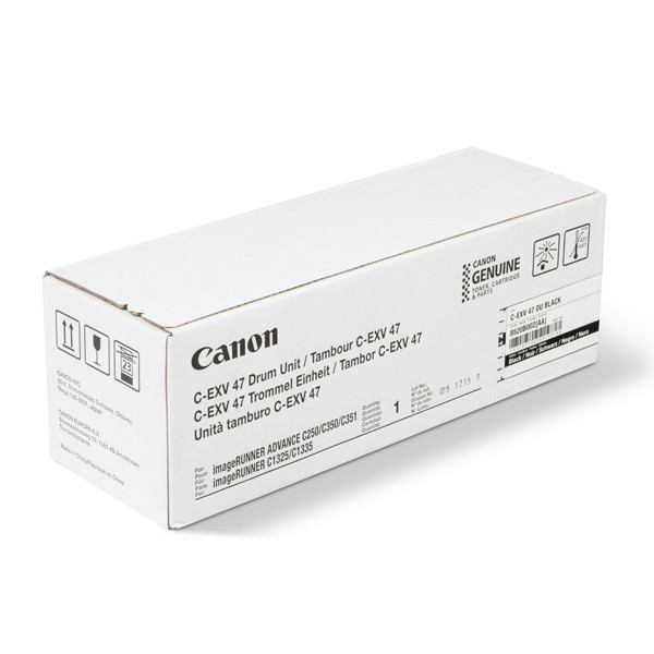 Canon C-EXV 47 BK drum zwart (origineel) 8520B002 017218 - 1