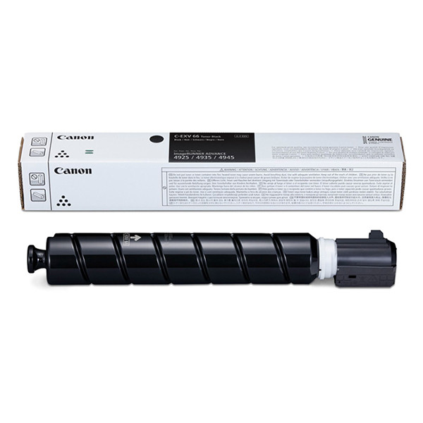 Canon C-EXV 66 BK toner zwart (origineel) 5745C002 017698 - 1