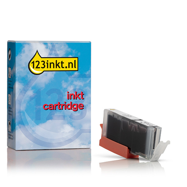 Canon CLI-531BK zwart inktcartridge (123inkt huismerk) 6118C001C 017645 - 1
