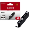 Canon CLI-551BK XL inktcartridge zwart hoge capaciteit (origineel) 6443B001 901444