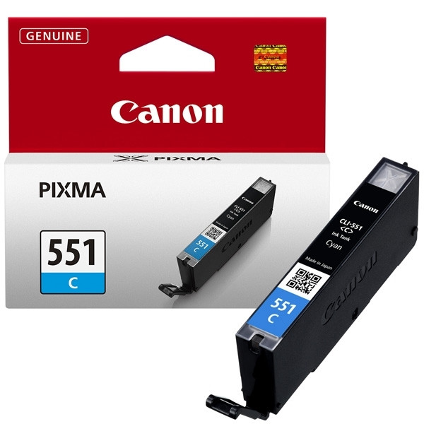 Canon CLI-551C inktcartridge cyaan (origineel) 6509B001 900680 - 1