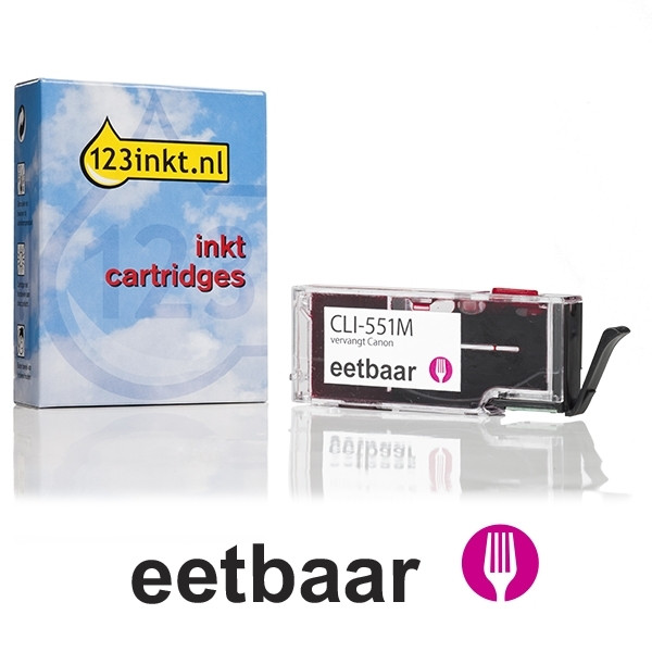 Canon CLI-551M inktcartridge magenta (eetbaar)  199003 - 1