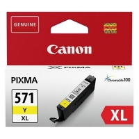 Canon CLI-571Y XL inktcartridge geel hoge capaciteit (origineel) 0334C001AA 901449