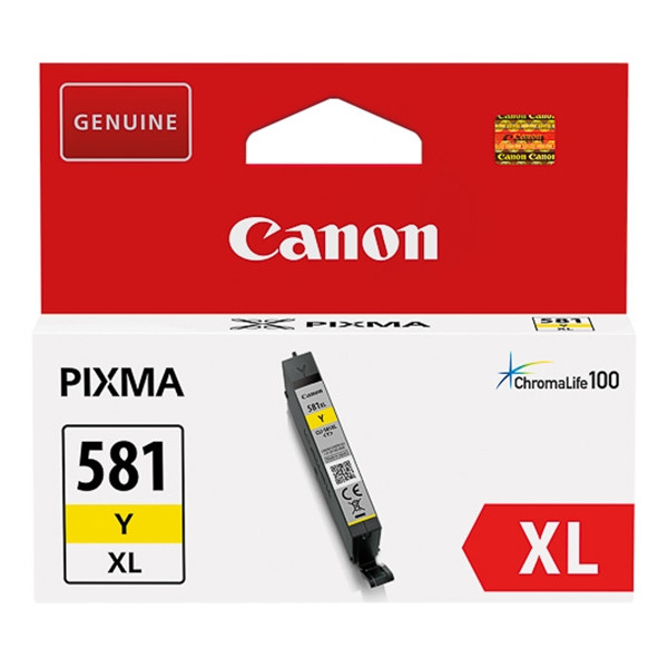 Canon CLI-581Y XL inktcartridge geel hoge capaciteit (origineel) 2051C001 903753 - 1