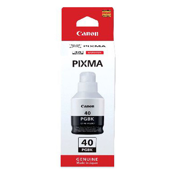 Canon GI-40PGBK inkttank zwart (origineel) 3385C001 906160 - 1