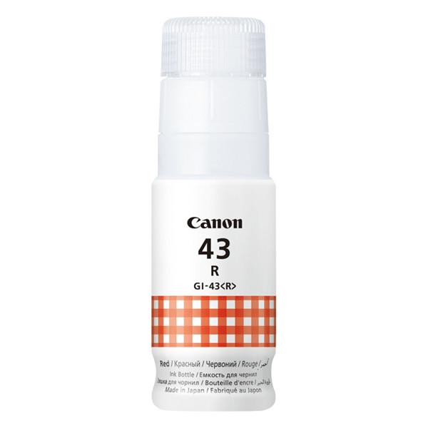 Canon GI-43R inkttank rood (origineel) 4716C001 906165 - 1