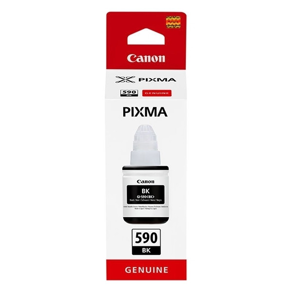 Canon GI-590BK inkttank zwart (origineel) 1603C001 017394 - 1