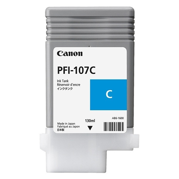 Canon PFI-107C inktcartridge cyaan (origineel) 6706B001 904284 - 1