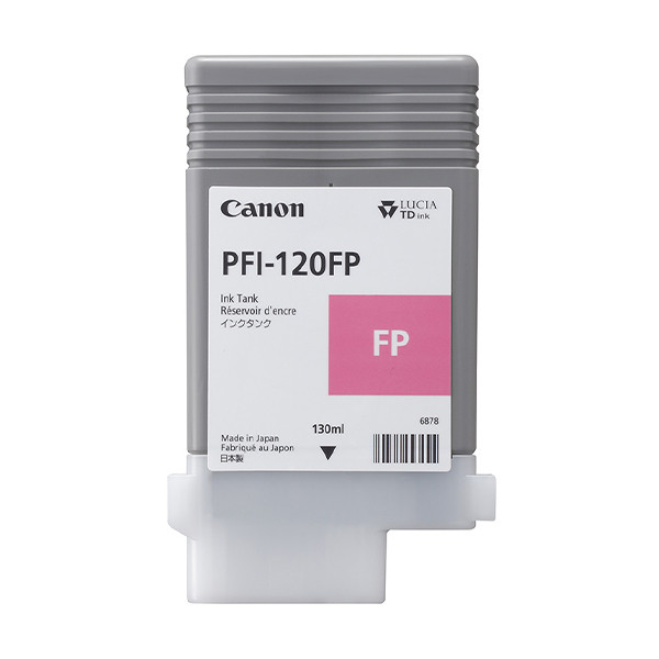 Canon PFI-120FP inktcartridge roze (origineel) 3499C001 906120 - 1