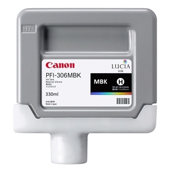 Canon PFI-306MBK inktcartridge mat zwart (origineel) 6656B001 904702 - 1