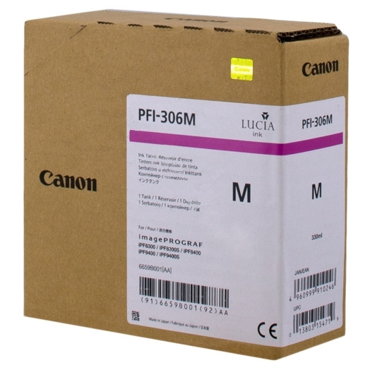 Canon PFI-306M inktcartridge magenta (origineel) 6659B001 904526 - 1