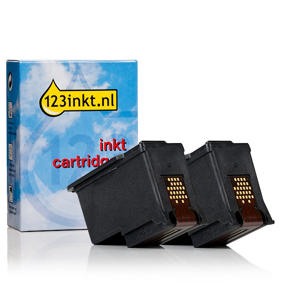 Canon PG-540L twin pack cartridge zwart (123inkt huismerk) 5224B020 010083 - 1