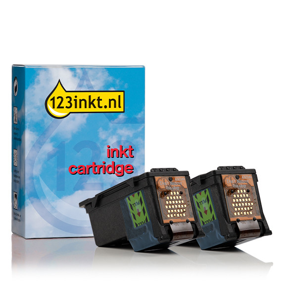 Canon PG-575 / CL-576 multipack zwart en kleur (123inkt huismerk) 5438C004C 130731 - 1