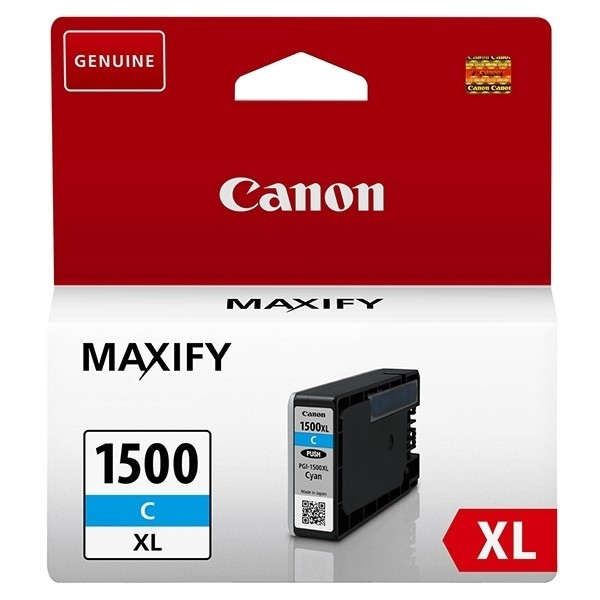Canon PGI-1500XL C inktcartridge cyaan hoge capaciteit (origineel) 9193B001 900597 - 1