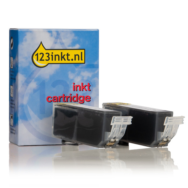 Canon PGI-525PGBK dubbelpak zwart (123inkt huismerk) 4529B006C 132103 - 1