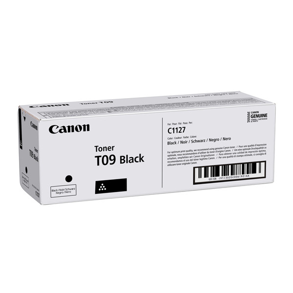 Canon T09 toner zwart (origineel) 3020C006 017576 - 1