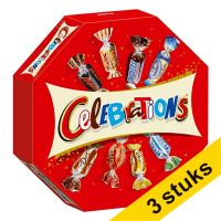 Aanbieding: 3x Celebrations Centerpiece 385 gram